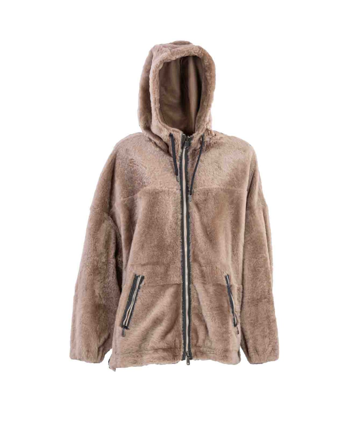 shop BRUNELLO CUCINELLI Saldi Montone: Brunello Cucinelli parka reversibile in shearling con Shiny Trim.
Chiusura con zip e doppio cursore.
Cappuccio regolabile con coulisse.
Tasche basse con zip.
Decorazione in monile Nickel-free.
Composizione: 100% Pelle.
Fabbricato in Italia.. MPMRA2595-C8487 number 6431292